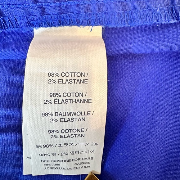 Crew Men’s Blue Short Size 8 - Picture 7 of 8